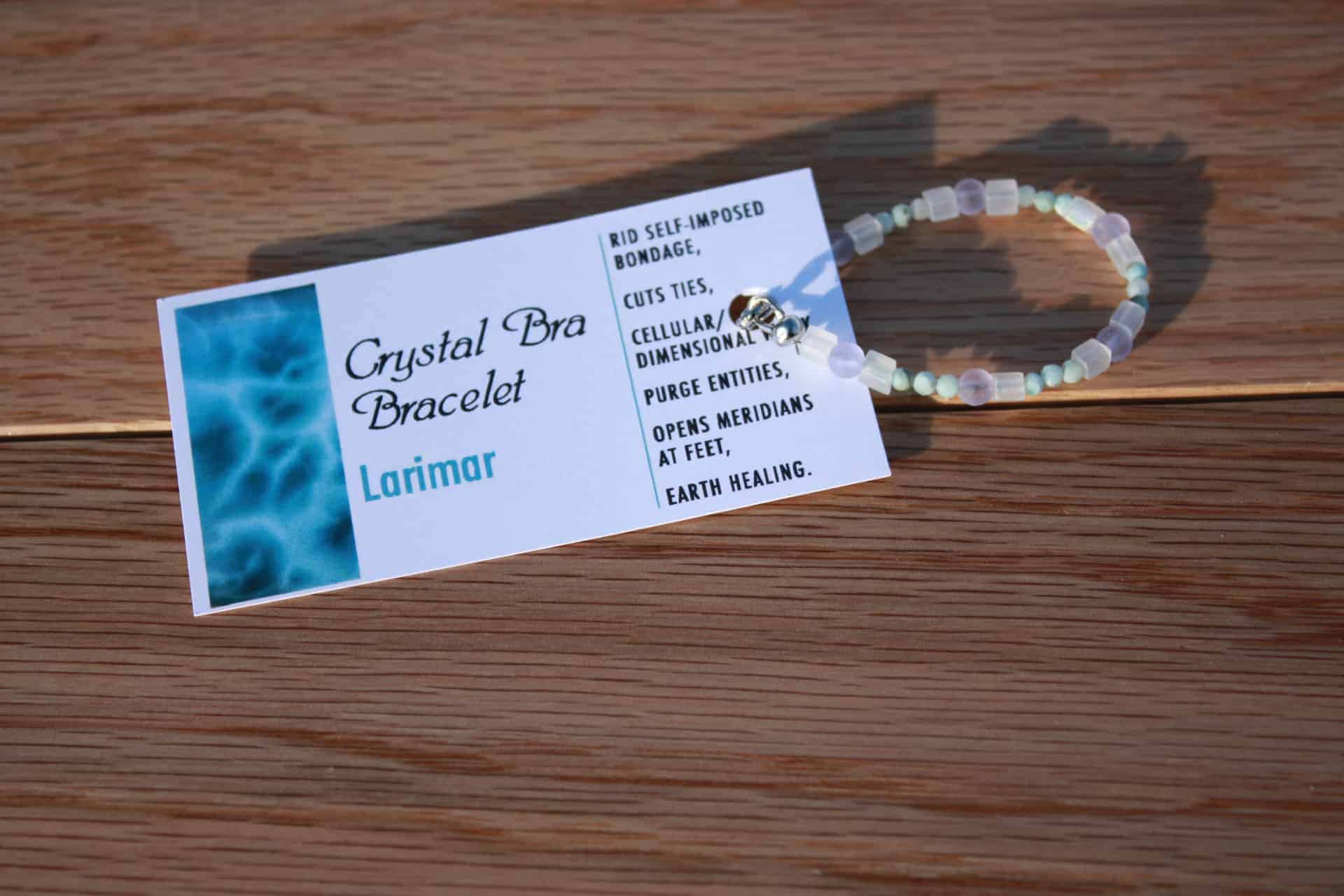 Crystal Bra Bracelets – Gratitude Gem Oils